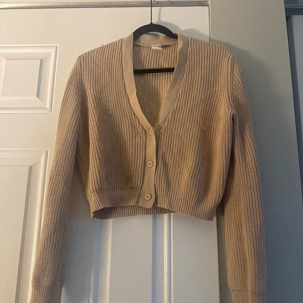 melrose and market cropped sweater